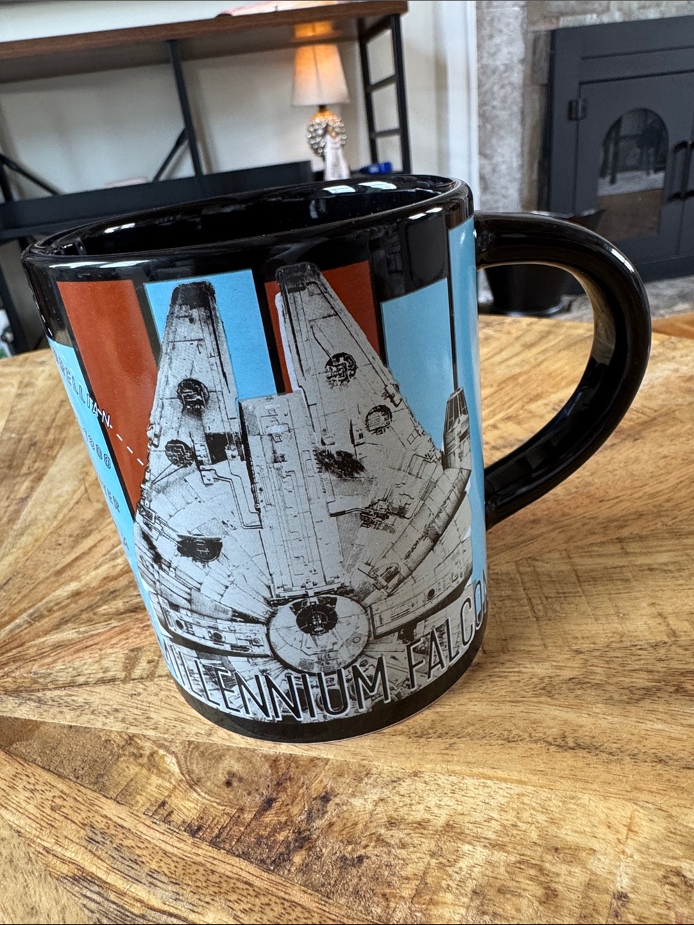 NEW Zak Designs Star Wars Millennium Falcon Ceramic Coffee 16oz Mug